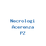 Necrologi Acerenza 