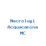 Necrologi Acquacanina 