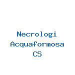 Necrologi Acquaformosa 