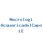 Necrologi Acquarica del Capo 