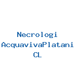 Necrologi Acquaviva Platani 