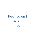 Necrologi Acri 